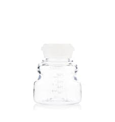 EZBiopure Titanium Round Bottle, PETG, 250mL, GL45 Neck with Cap, Sterile, 48/CS