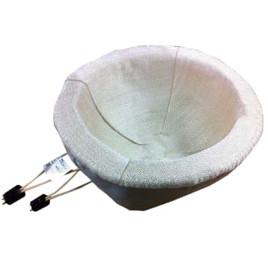 Fabric hemispherical mantle for 12000ml spherical flask, 2@650W, 115V