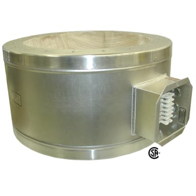 Aluminum housed mantle for 50000ml spherical flask, 3 circuits each 1000W, 230V