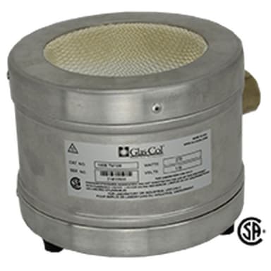 Aluminum housed mantle for 50ml spherical flask, 60W, 115V
