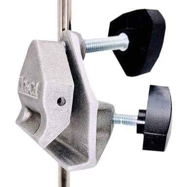 90 degree clamp for use on round 1/2" to 3/4" diameter rods