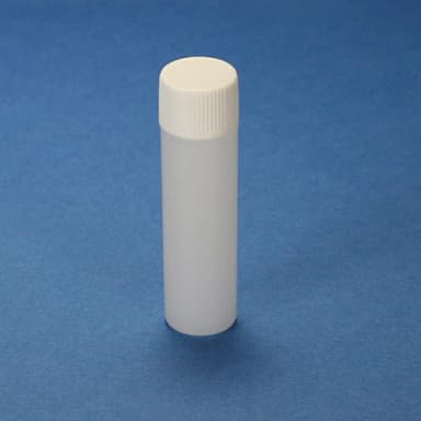 Scintillation Vial, 6.5mL, PP, with Separate White Screw Cap, 250/Bag, 4 Bags/Unit