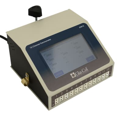 12 Channel T/C monitor, J, K &T input Univ Power Input