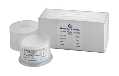 Borosilicate Glass Fiber Binder Free Filter, 1.2m, 47 mm
