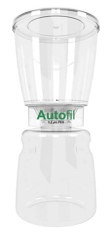 Autofil® Sterile Disposable Bottle Top Vacuum Filter Units with 0.2 µm Sterilizing PES Membrane, 1,000 mL, 12/CS