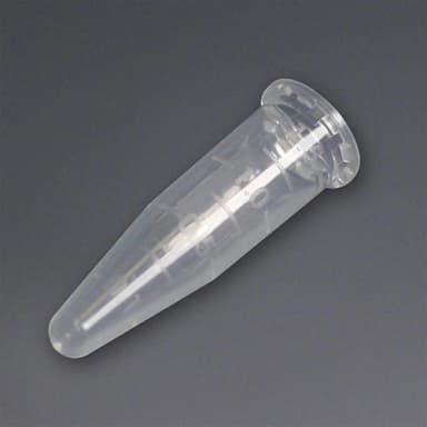 Microcentrifuge Tube, 1.5mL, PP, No Cap, Graduated, Natural - PK/1