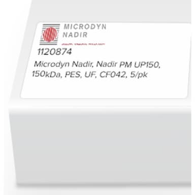 Microdyn Nadir, Nadir PM UP150, 150kDa, PES, UF, CF042, 5/pk