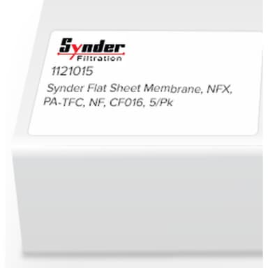 Synder Flat Sheet Membrane, NFX, PA-TFC, NF, CF016, 5/Pk