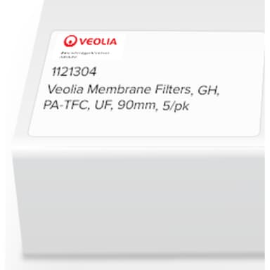 SUEZ (GE) Membrane Filters, GH, PA-TFC, UF, 90mm, 5/pk