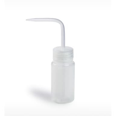 BOTTLE,PE,WASH,WM,WITH/NATURAL CLOSURE 125ml (4oz)
