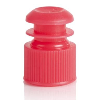 Cap, Flange Plug, 13mm, Red - cs-20000