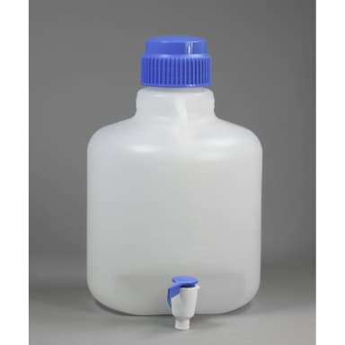 CARBOY W/SPIGOT,2.5 GALLON,PP