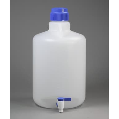CARBOY W/SPIGOT,5 GALLON,PP