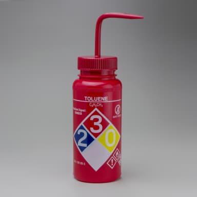 BTL,WASH,GHS,NON VENT,TOLUENE,500ML
