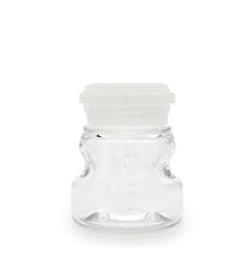 EZBiopure Titanium Round Bottle, PETG, 125mL, GL45 Neck with Cap, Sterile, 48/CS