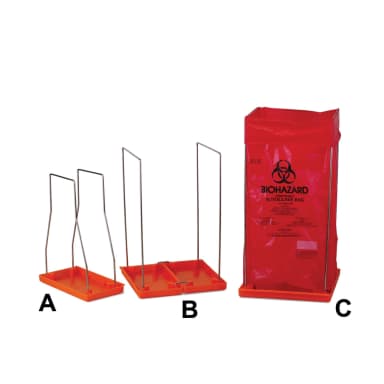 CLAVIES BIOHAZARD BAG HOLDER,LARGE