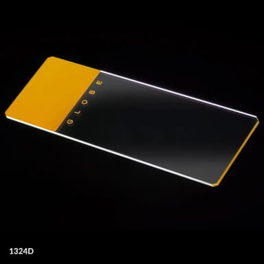 Microscope Slides, Glass, 25 x 75mm, 90 Ground Edges with Safety Corners, Gold Frosted, 72/Box, 20 Boxes/Case (10 Gross)