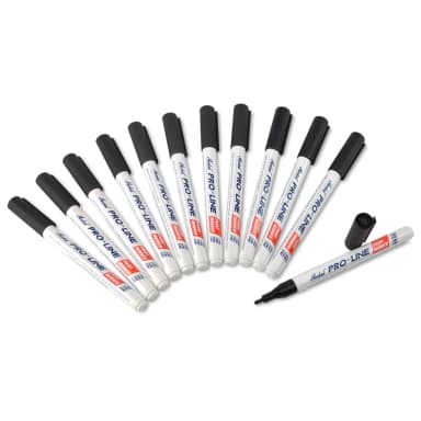MANOMARK,PEN,BLACK,12/BOX