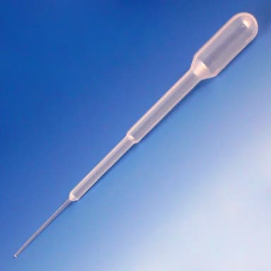 Transfer Pipet, 1.5mL, Fine Tip, 104mm, STERILE, 20/Pack, 25 Packs/Unit - CS/5000