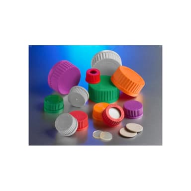 Corning GL45 Red Open Top High Temperature (180C) PBT Screw Cap