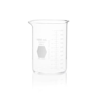 BEAKER,HEAVY DUTY,LOW,SCALE,1000ML