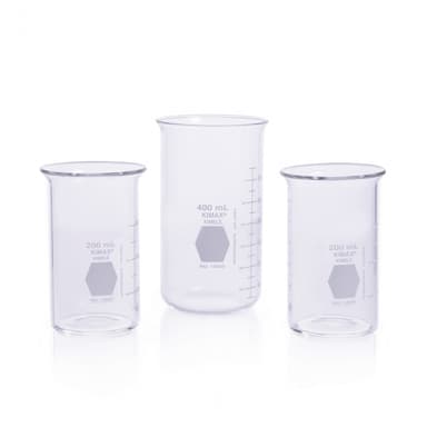 BEAKER,BERZELIUS,TALL FORM,NO SPOUT,100ML