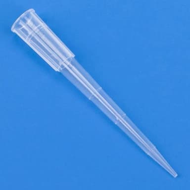 Pipette Tip, 1 - 200uL, Certified, Universal, Low Retention, Graduated, 54mm, Natural, STERILE, 96 Tips/Refill Plate, 10 Refill Plates/Box - PK/1