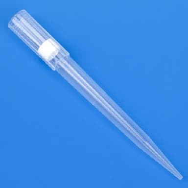Filter Pipette Tip, 1 - 1000uL, Certified, Universal, Low Retention, Graduated, Natural, 84mm, Extended Length, STERILE, 96/Rack, 6 Racks/Box - PK/1