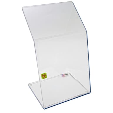 Beta Shield Dual Bend, Acrylic 15x9x8", 1/EA