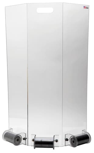 Safety Shield, PC 30x19x6", 1/EA