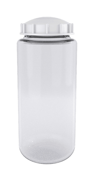 Autoclavable Polycarbonate (PC) Centrifuge Bottles, 500 mL with Screw Cap, 24/CS