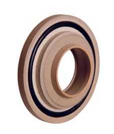 Silicone PTFE condenser seal