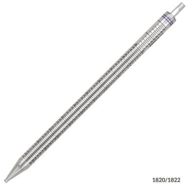 Serological Pipette, 50mL, PS, Standard Tip, 345mm, STERILE, Black Band, Individually Wrapped, Paper/Plastic, 100/Dispenser Box - CS/300