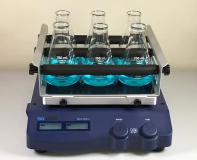Tissue Culture Flask Platform, for the SCI-O180-Pro, SCI-L180-Pro, Linear & Orbital Shakers with anti-slip surface 11.0 x 11.0 inches