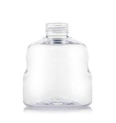 EZBiopure Titanium Round Bottle, PETG, 1L, GL45 Neck with No Cap, Non-Sterile, 24/CS