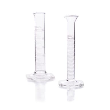 Graduated Cylinders, Class A ,TD,WHITE SCALE,EDUCATION,50ML