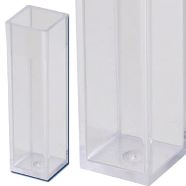 Cuvette VIS Range Clear Side, PS 4.5mL, 1/CS