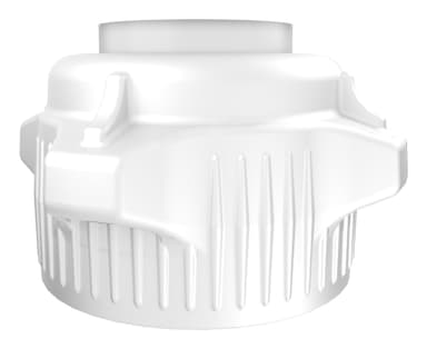 EZBio Silicone Cap System, VersaCap 53B, Open Cap w/ Closed Adapter 1/EA