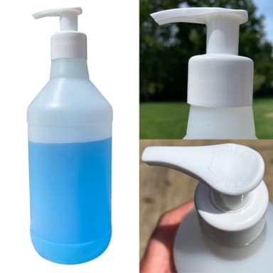 Bottle Dispensing PP Pump, HDPE 500mL, 5/CS