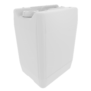 EZLabpure™ UN/DOT Tight Head Containers for Shipping, Transport, Storage, and Waste; 20 L (5 Gallon), HDPE, 70 mm Cap, UN 3H1, 1/EA