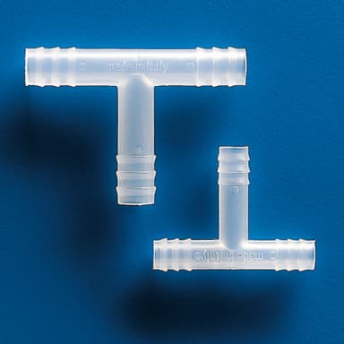 Tubing Connector T, PP 12mm, 100/CS