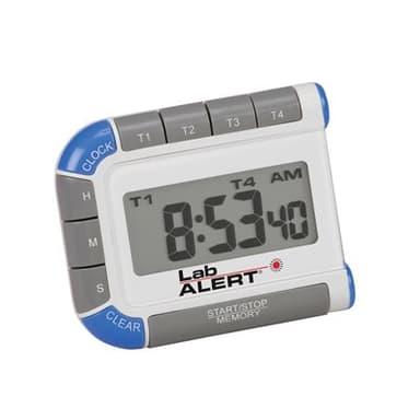Lab Alert Timer, Four Channel, Blue