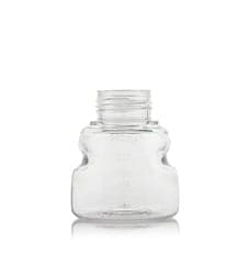 EZBiopure Titanium Round Bottle, PETG, 250mL, GL45 Neck with No Cap, Non-Sterile, 48/CS
