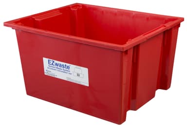 EZwaste® Secondary Container Spill Basin, Safety Tray for 20 L-60 L (5 to 15 Gallon) Carboys, Bottles, and DOT Waste Containers, 3/PK