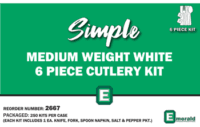 Emerald Brand Baby Wipes 6" x 7", 6"x7", 24/Pk
