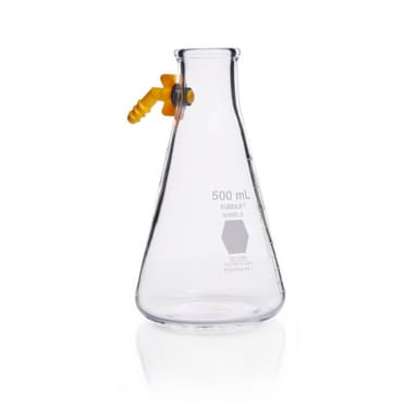 Graduated Filter Flask,Heavy-walled, Detachable Plastic Side Arm,SCALE,1000M