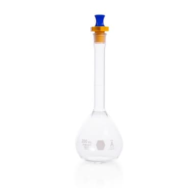 Volumetric Flask, Class A,Polyethylene Stopper,200ML