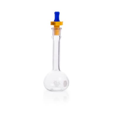 Volumetric Flask, Class A,Polyethylene Stopper,25ML