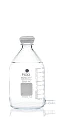 Puregrip Aspirator Bottle GL45 Cap and with Outlet for Tubing, 2 L, 5/CS