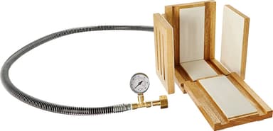 DILVAC Dry-Ice Maker, c/w Pressure Hose and Pressure Gauge, International version